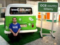 na targach tytoniowych w Krakowie