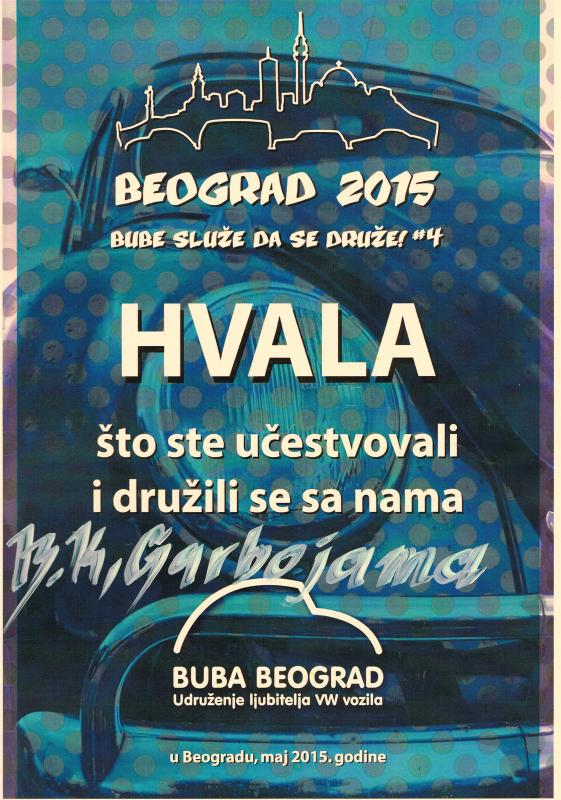 Certyfikat uczestnictwa "Garbojama"