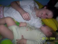 MIkołaj z ukochaną w łóżku