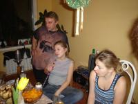 WOjtek, Dana i Ewelina przy faji