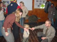 mikołaj jak zawsze w centrum