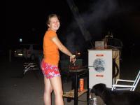 fot.Ewelinka Przygoda - Ewelina przy grillu
