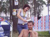 fot.Gosia Soczówka - Zuza spontanicznie oklada Cytrusa ;)