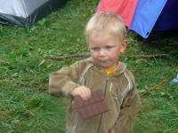 teletubiś z czekoladką