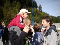 Mikołaj na baranach ;) i ORGANIZATOR Sulistowiczek ;)