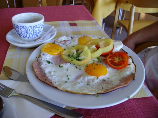 fot.Falco - Słoweńskie śniadanie (jajecznica ;-)