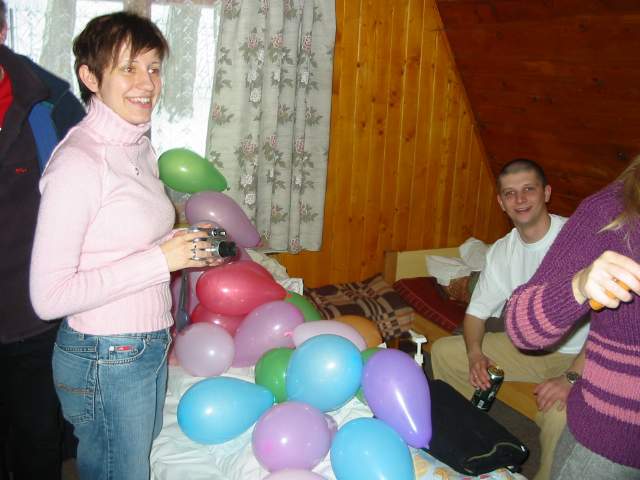 dmuchanie w balonik