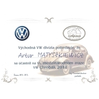 Certyfikat uczestnictwa