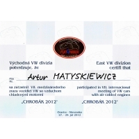 Certyfikat uczestnictwa