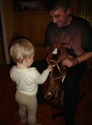 MIki i WOjtek na koniku