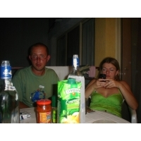 fot.Artek - wieczory,balkon i %%% ;-)
