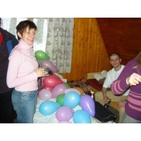 dmuchanie w balonik