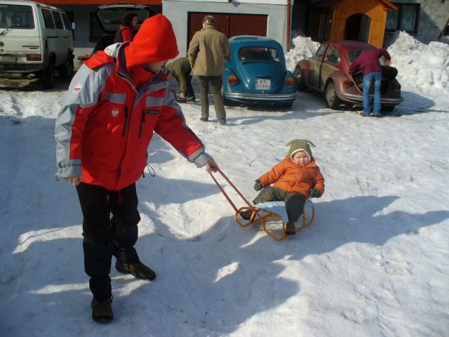 saneczkowanie...