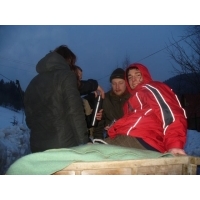 widok z dolnych sani