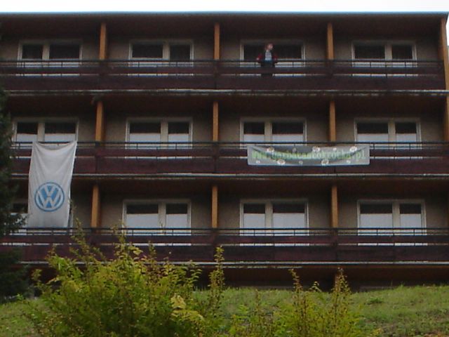 baner Stokrotkowy na naszych balkonikach ;)